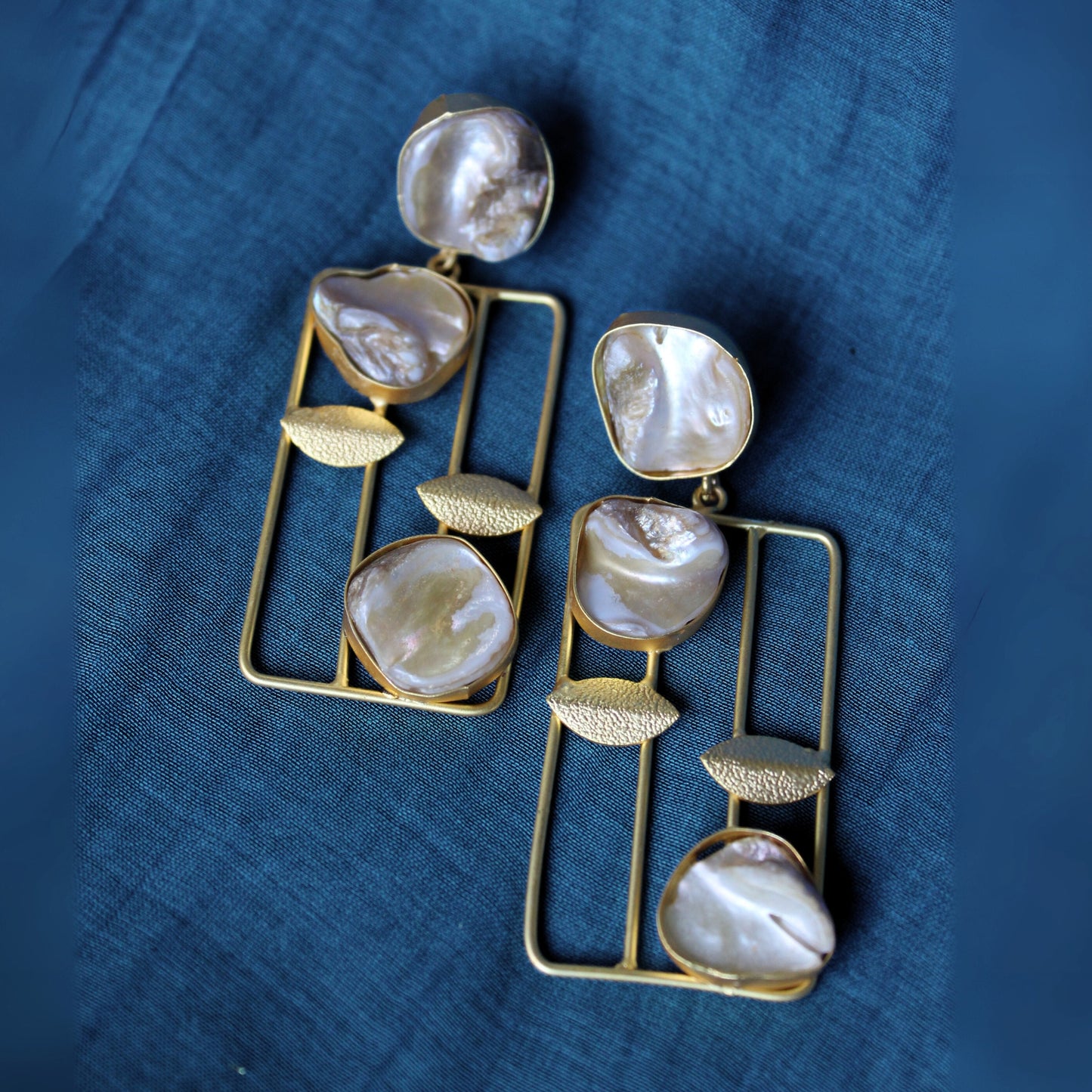 Iridescent Frame Dangles