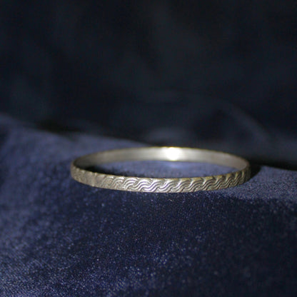 Silva Sutra textured bangle set