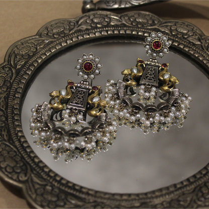 Mayura Gold Silver Chandbalis