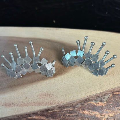 Silva Sutra Geometric Ear Cuffs