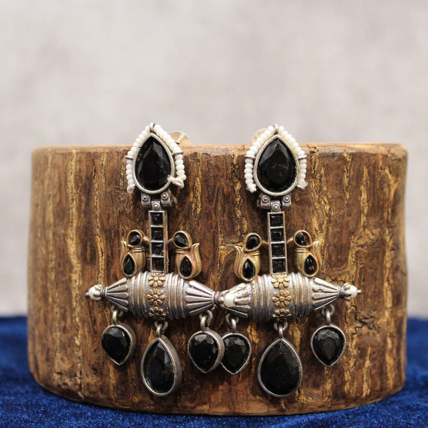 Black Stone Tribal Drops