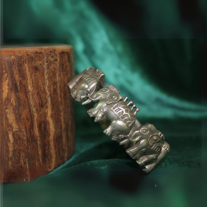 Silva Sutra Elephant Charm Bracelet