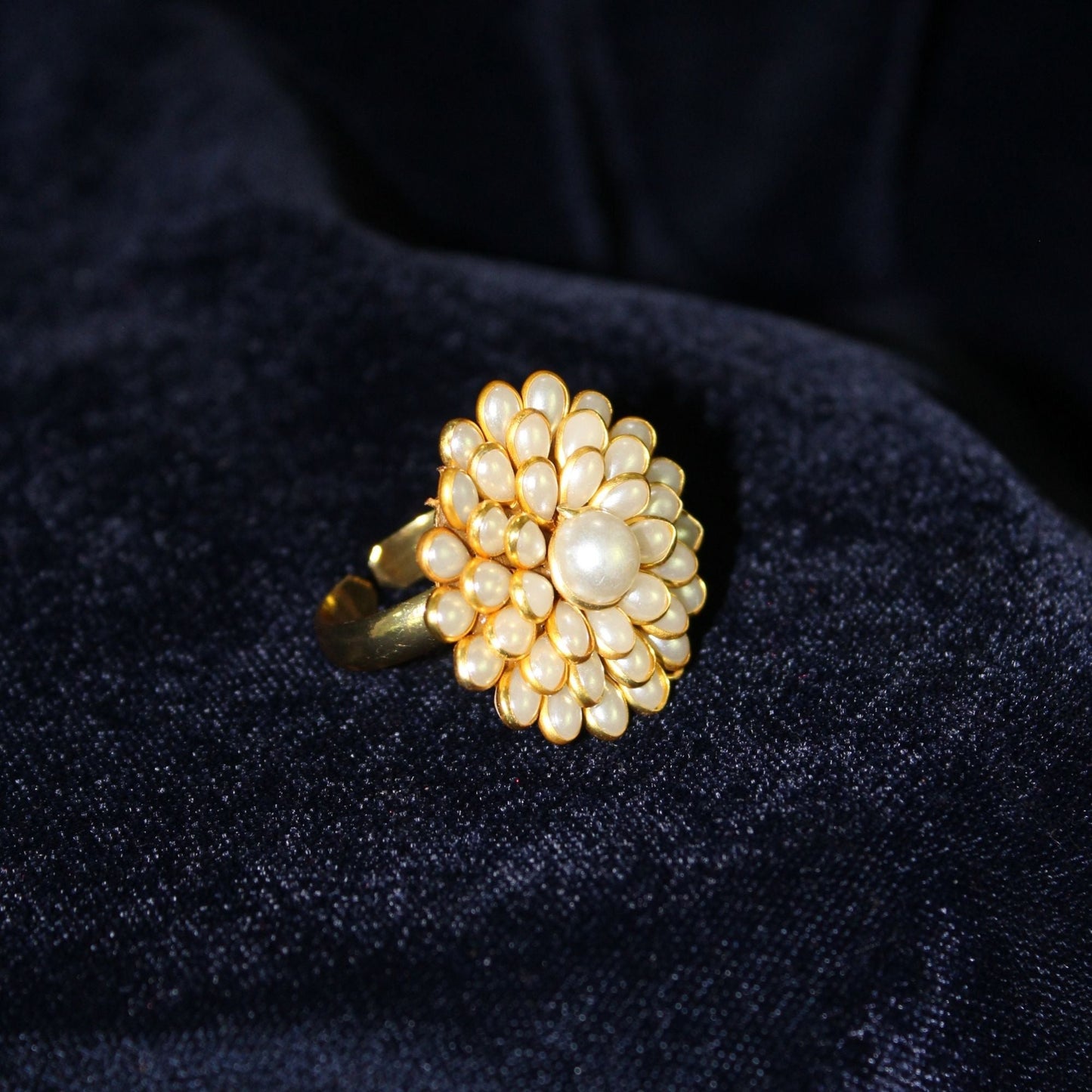 Silva Sutra Zinnia rings