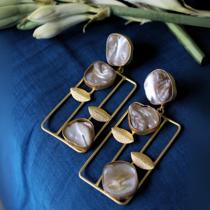 Iridescent Frame Dangles