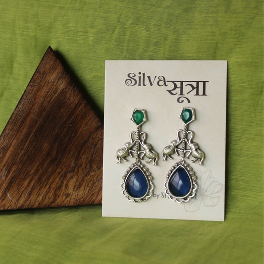 Silva Sutra Elephant charm drops