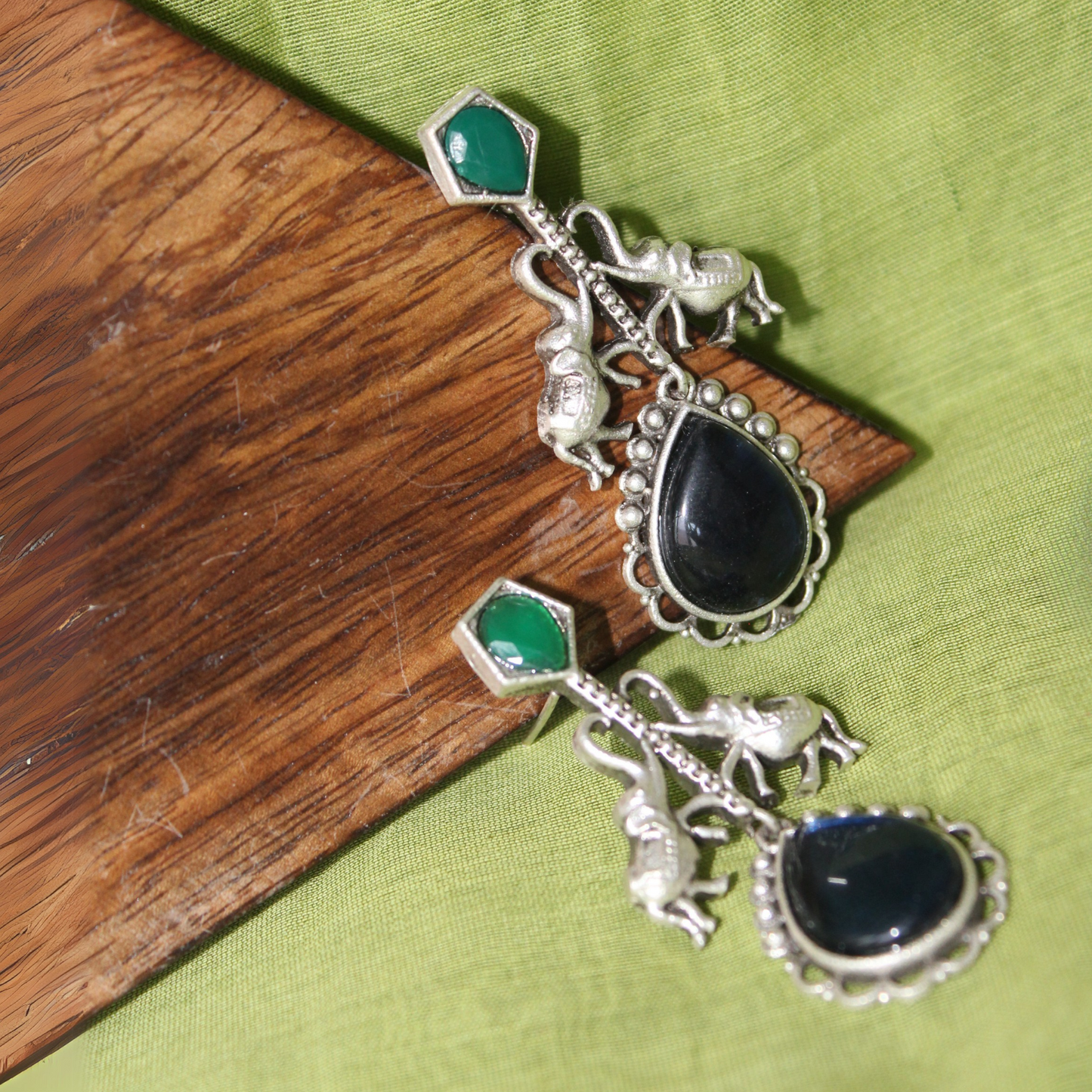 Silva Sutra Elephant charm drops