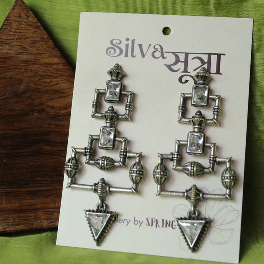 Geometric Citadel Danglers