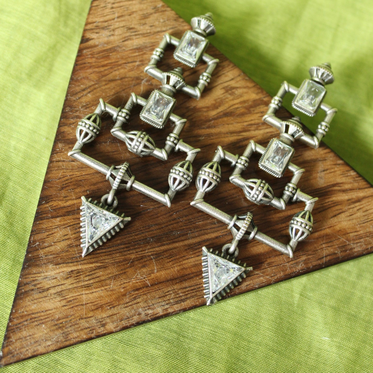 Geometric Citadel Danglers